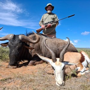 Blue Wildebeest & Springbok Hunt Northern Cape South Africa