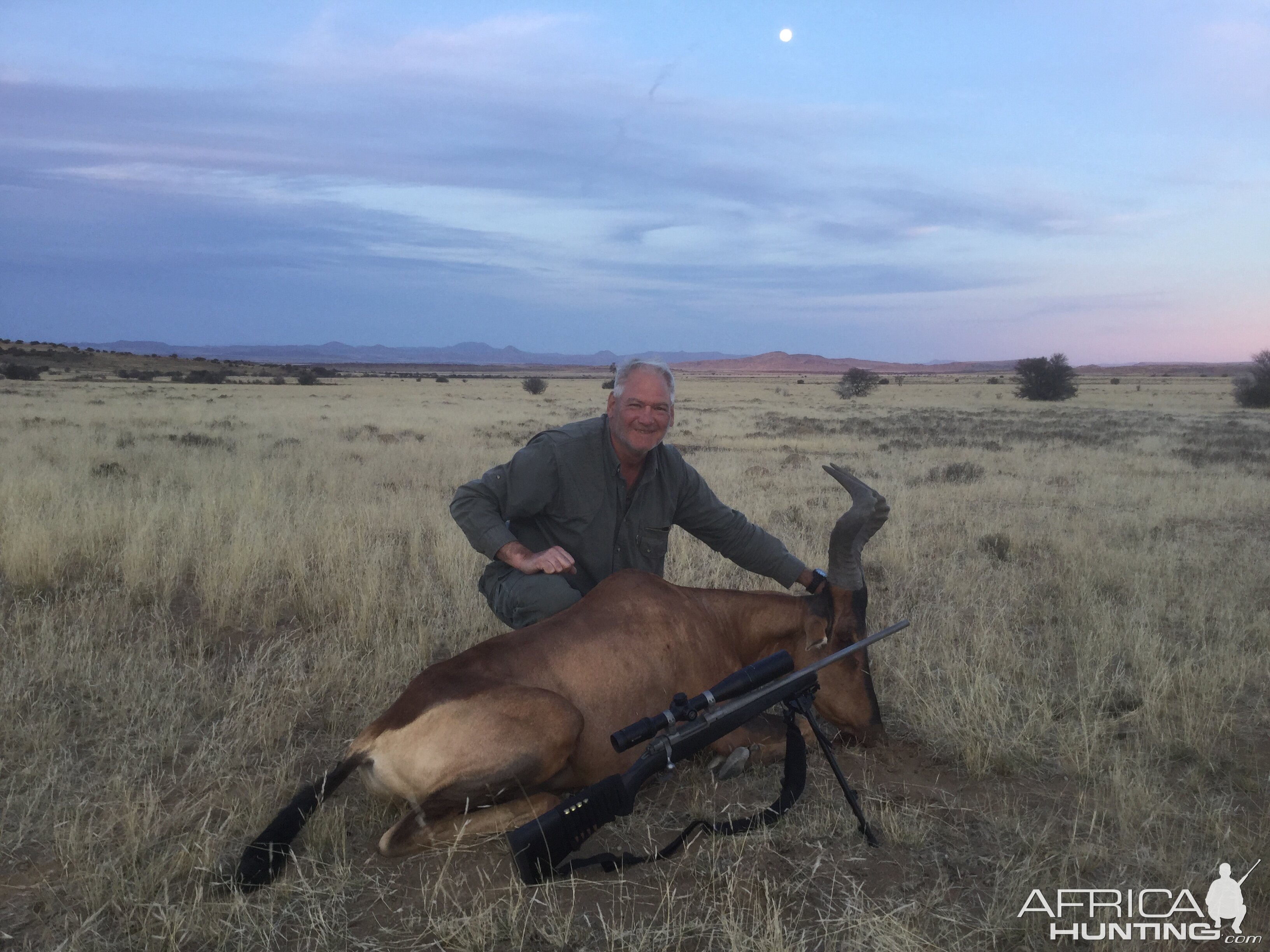 Hunt Red Hartebeest in South Africa
