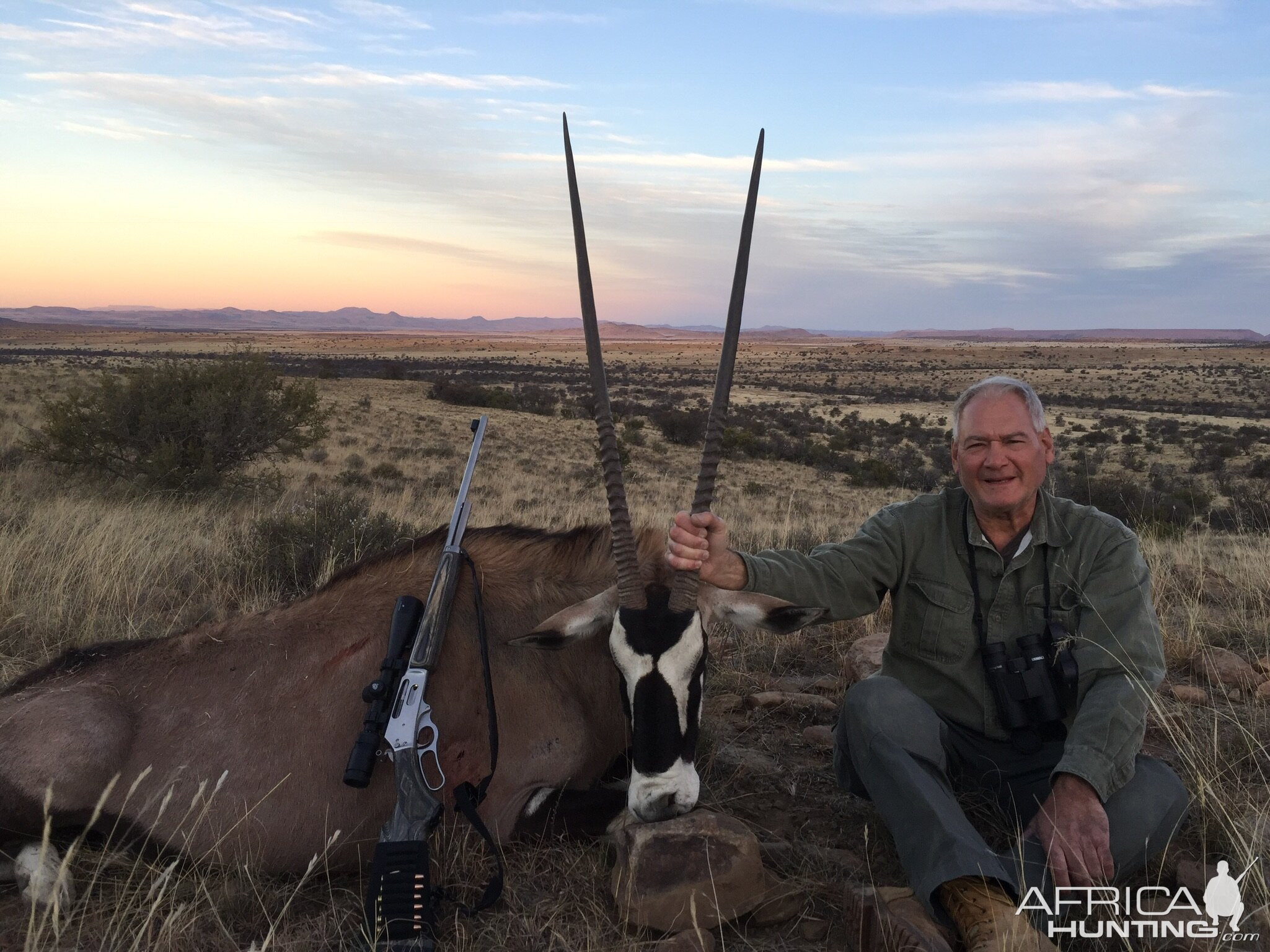 South Africa Hunting Gemsbok