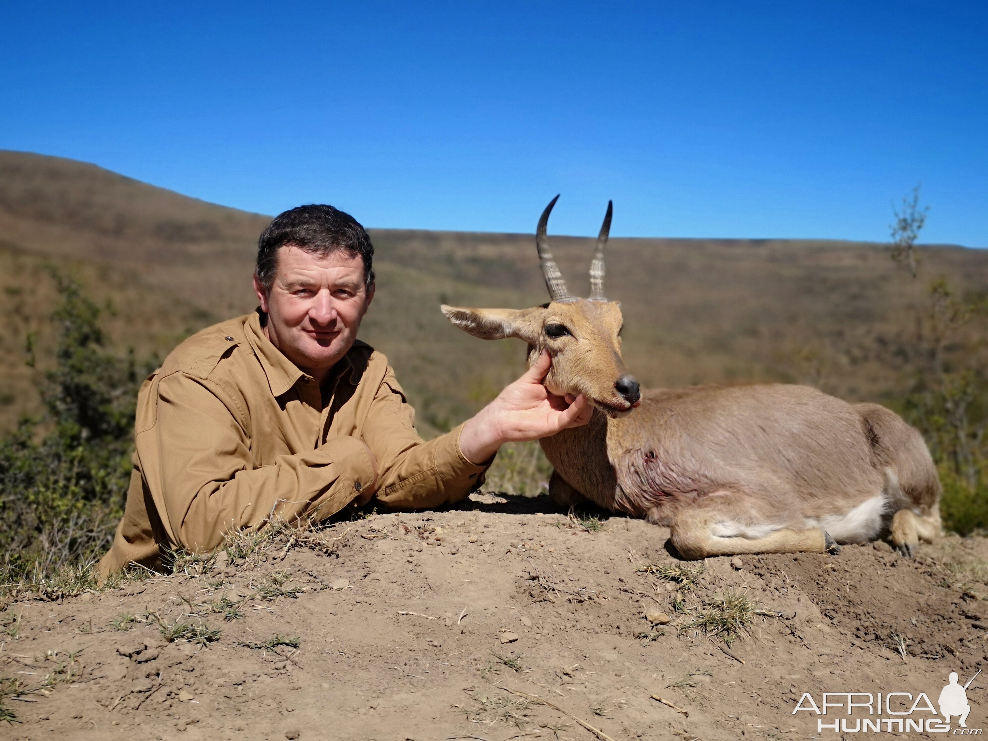 South Africa Hunting Mountain Reedbuck